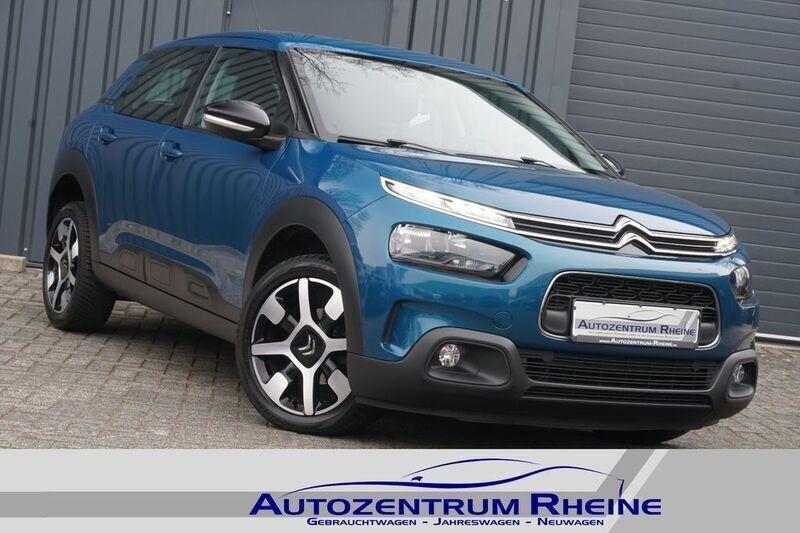 Blau Gebraucht 2019 Citroën C4 Cactus Feel Kleinwagen | 10.588 € (Fairer Preis) - Bild 1/4