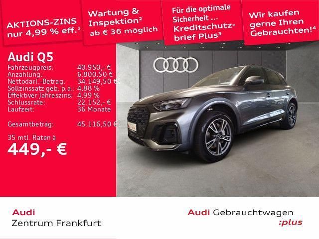 Grau Gebraucht 2022 Audi Q5 S-Line SUV | 40.950 € (Guter Preis) - Bild 1/2