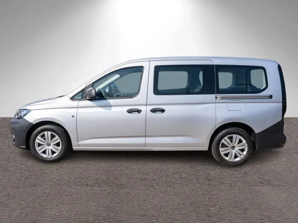Gebraucht VW Caddy Maxi 102 PS (75 kW) 2023 Reflexsilber metallic (metallic) Van / Kleinbus