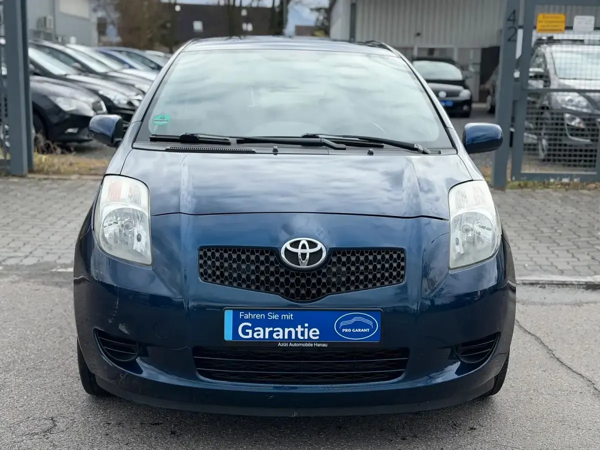 Gebraucht Toyota Yaris Sol 87 PS (63 kW) 2007 Blau Kleinwagen