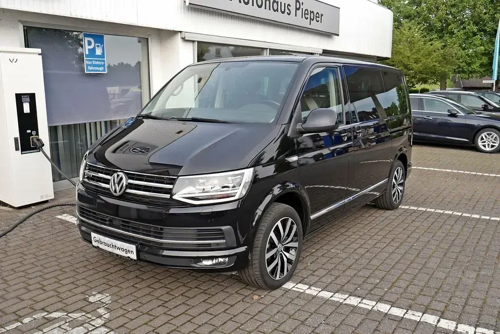Gebraucht VW Multivan 204 PS (150 kW) 2018 Deep black perleffekt Van / Kleinbus