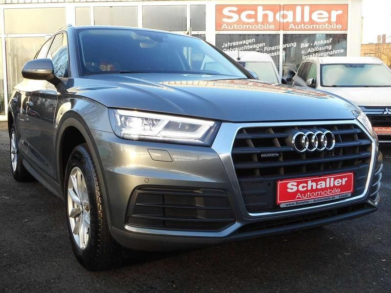 Monsungrau metallic Gebraucht 2020 Audi Q5 SUV | 26.990 € (Superpreis) - Bild 1/4