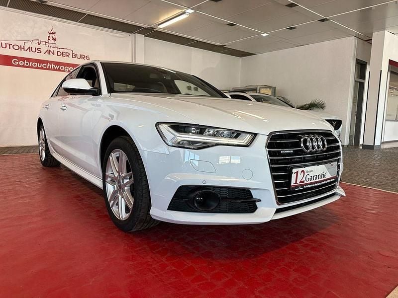 Gletscherweiß metallic Gebraucht 2019 Audi A6 Ambiente Limousine | 26.490 € (Guter Preis) - Bild 1/4
