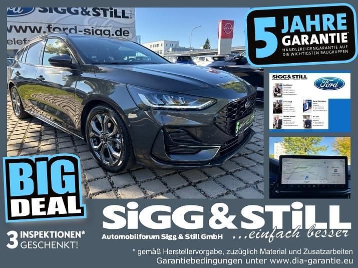 Magneticgrau (metallic) Gebraucht 2024 Ford Focus ST-Line Kombi | 24.450 € (Guter Preis) - Bild 1/4