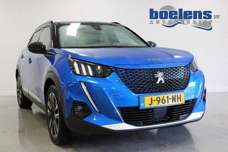 Gebraucht Peugeot e-2008 GTi 100 kW (136 PS) 2020 Blau SUV