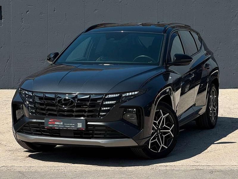 Dark knight / phantom black Gebraucht 2022 Hyundai Tucson N Line SUV | 31.990 € (Etwas zu teuer) - Bild 1/4