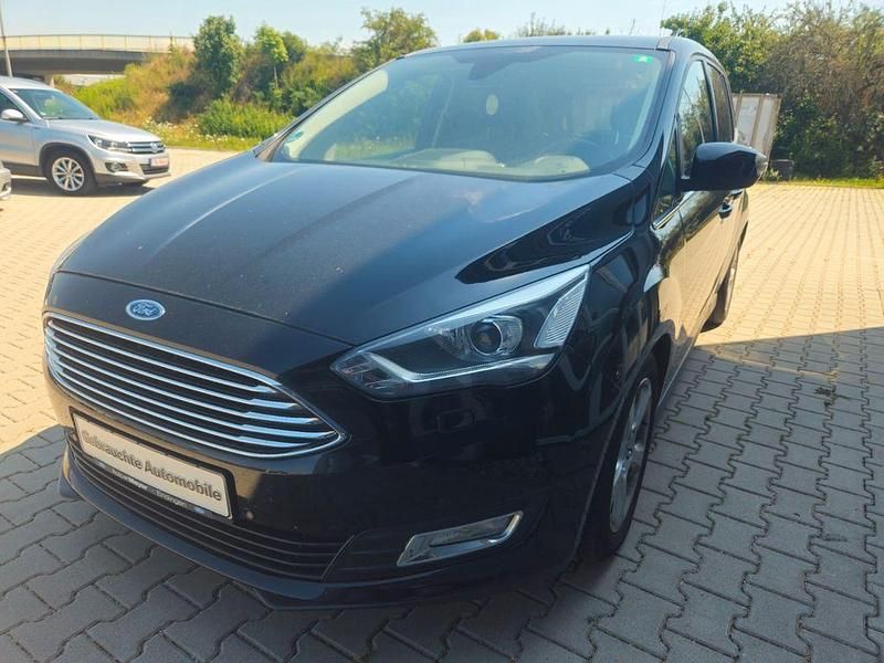 Schwarz Gebraucht 2015 Ford Grand C-Max Titanium Van / Kleinbus | 5.300 € - Bild 1/4