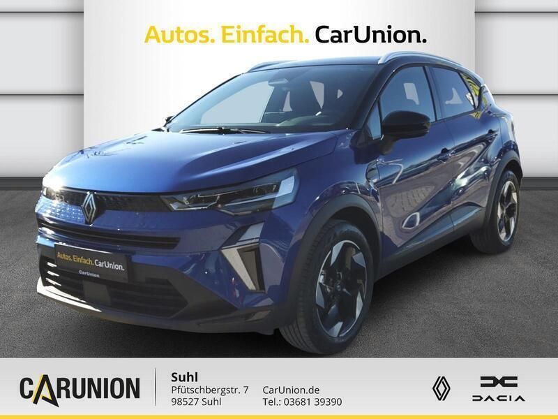 Ironblau metallic, black pearlschwarz metallic Neu 2025 Renault Captur Techno SUV | 28.980 € (Fairer Preis) - Bild 1/4
