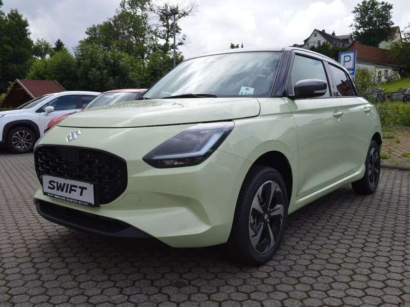Cool yellow / gray Neu 2025 Suzuki Swift Comfort+ Kleinwagen | 21.490 € - Bild 1/4