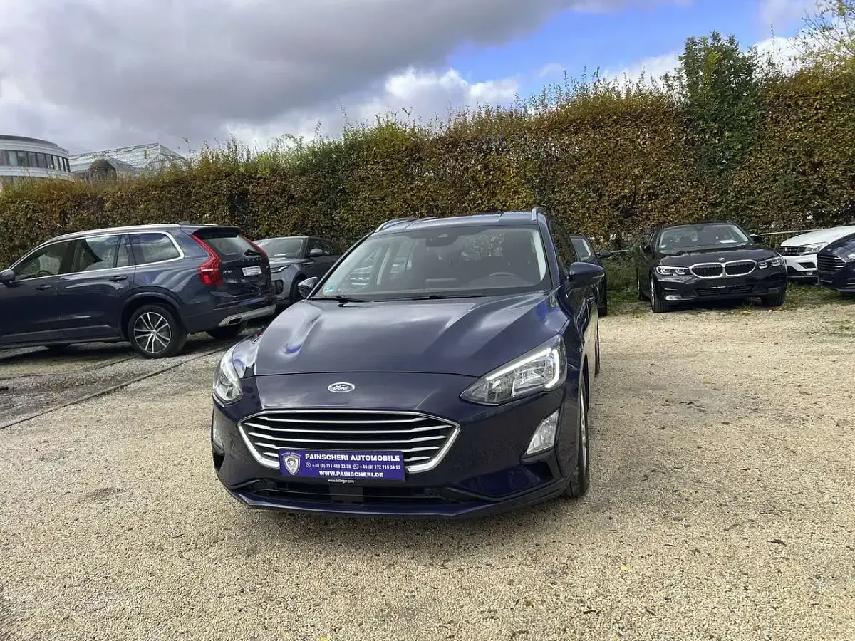 Brugt Ford Focus Cool & Connect 150 HK (110 kW) 2021 Blå Stationcar