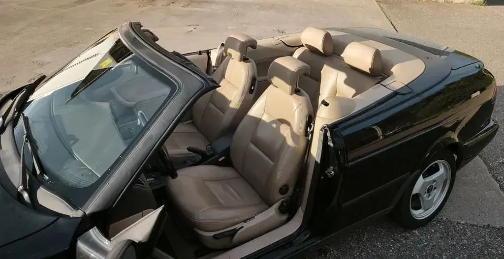 Gebraucht Saab 9-3 Cabriolet 150 PS (110 kW) 1998 Schwarz Cabrio
