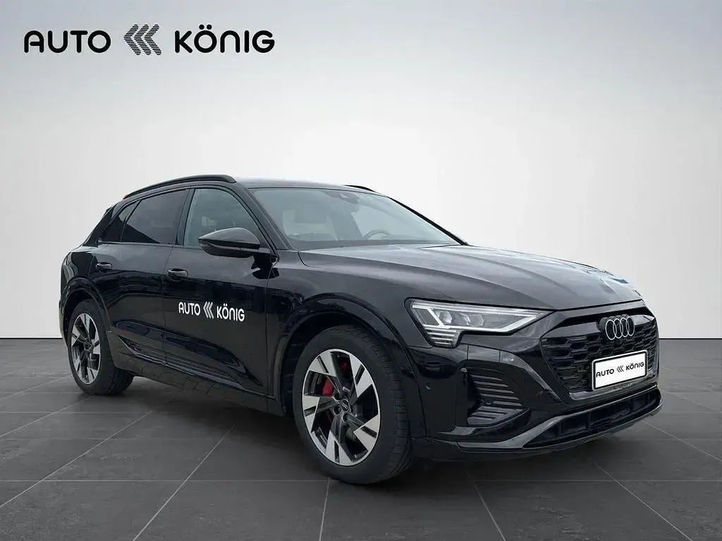 Gebraucht Audi Q8 e-tron S-Line 300 kW (408 PS) 2024 Schwarz SUV