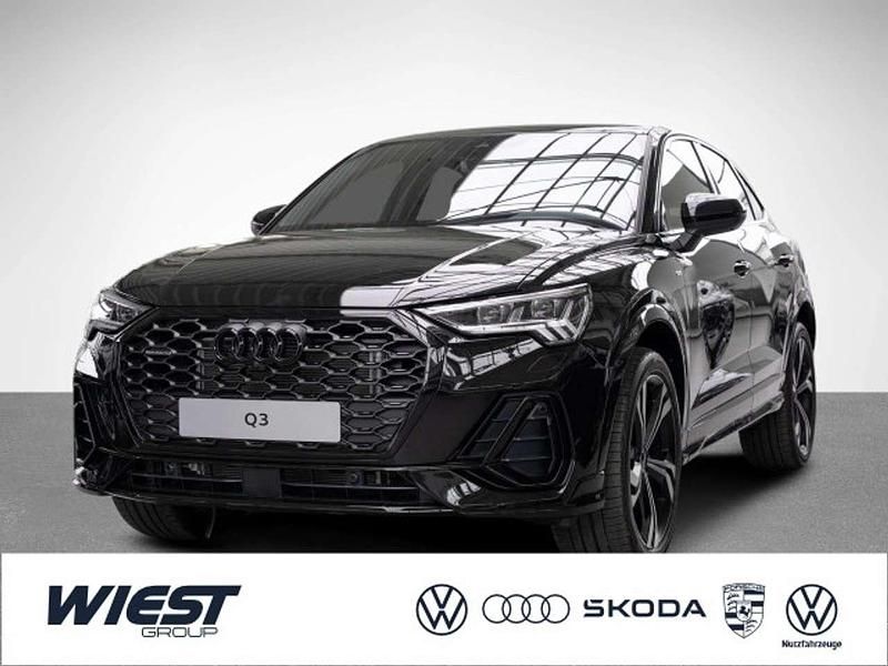 Mythosschwarz metallic Gebraucht 2025 Audi Q3 S-Line SUV | 59.900 € - Bild 1/4