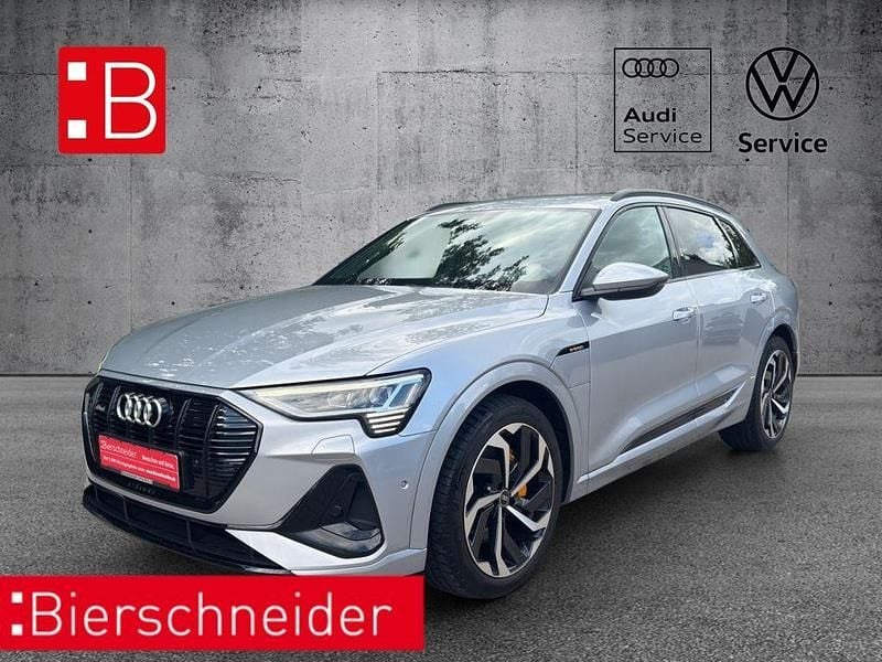 Silber Gebraucht 2022 Audi e-tron S-Line SUV | 37.450 € (Superpreis) - Bild 1/3