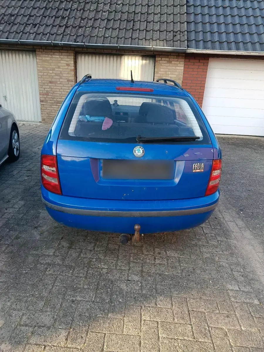 Gebraucht Skoda Fabia 2002 Blau Kombi