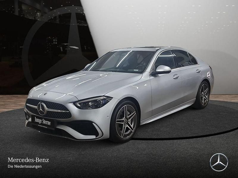 Gebraucht Mercedes C200 AMG 204 PS (150 kW) 2023 Silber Limousine