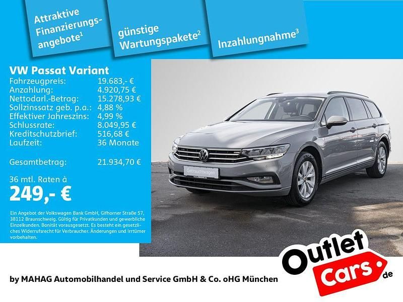 Gebraucht VW Passat Basis 150 PS (110 kW) 2023 Grau Kombi