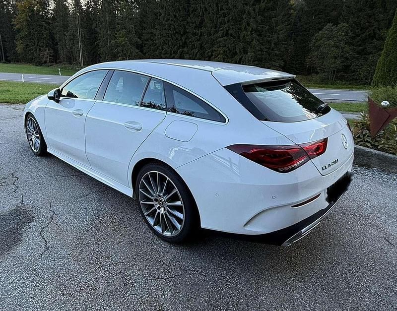 Gebraucht Mercedes CLA200 Shooting Brake AMG line 164 PS (120 kW) 2021 Weiß Kombi