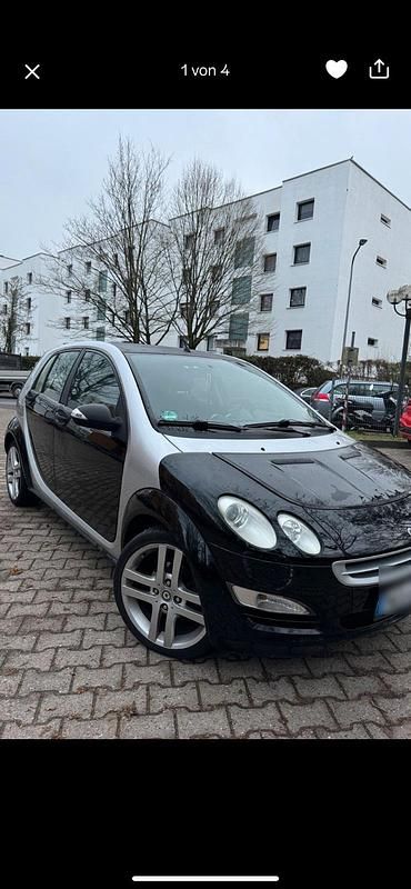 Schwarz Gebraucht 2005 Smart ForFour Kleinwagen | 450 € (Superpreis) - Bild 1/4