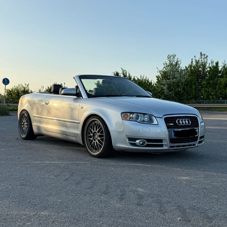Silber Gebraucht 2006 Audi A4 Cabriolet S-Line Cabrio | 7.000 € (Teuer) - Bild 1/4