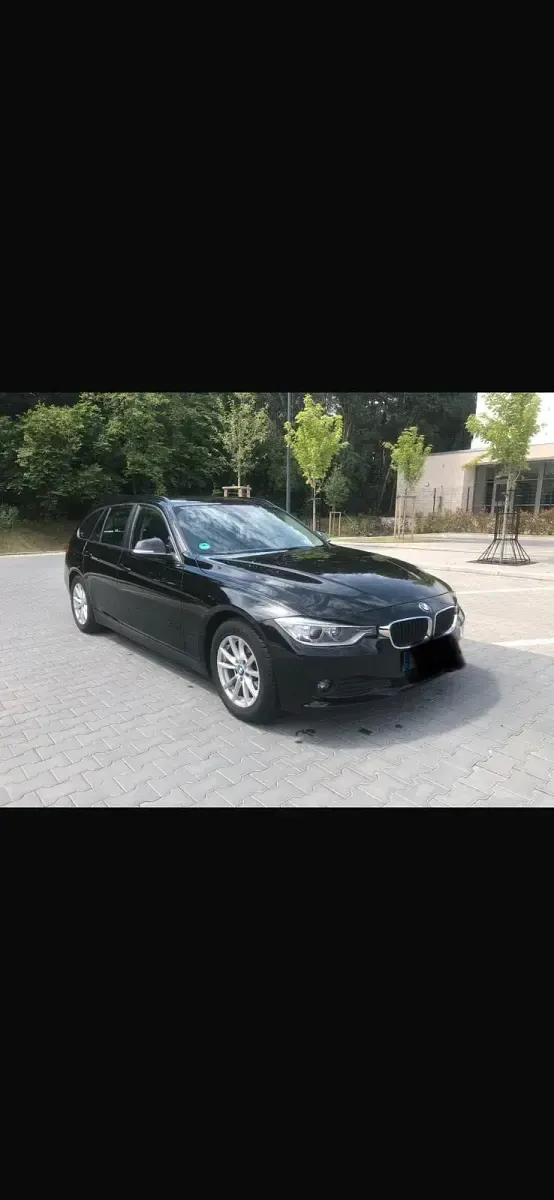 Gebraucht BMW 320 184 PS (135 kW) 2012 Schwarz Kombi