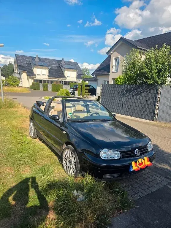 Gebraucht VW Golf Highline 116 PS (85 kW) 2001 Schwarz Cabrio
