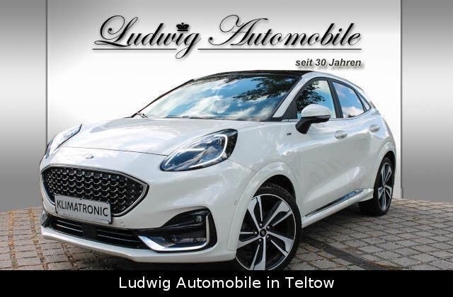 Metropolisweiß metallic Gebraucht 2020 Ford Puma ST-Line SUV | 20.800 € (Fairer Preis) - Bild 1/4