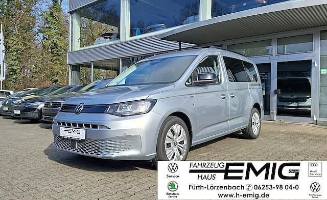 Neu VW Caddy Maxi Basis 122 PS (89 kW) 2025 Silber Van / Kleinbus