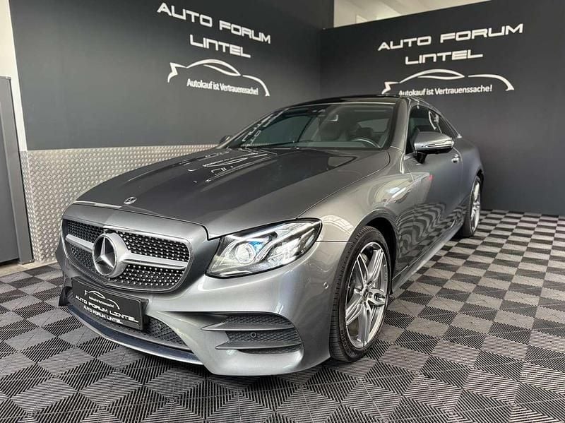 Selenitgrau Gebraucht 2017 Mercedes E400 AMG line Coupé | 39.999 € (Fairer Preis) - Bild 1/4
