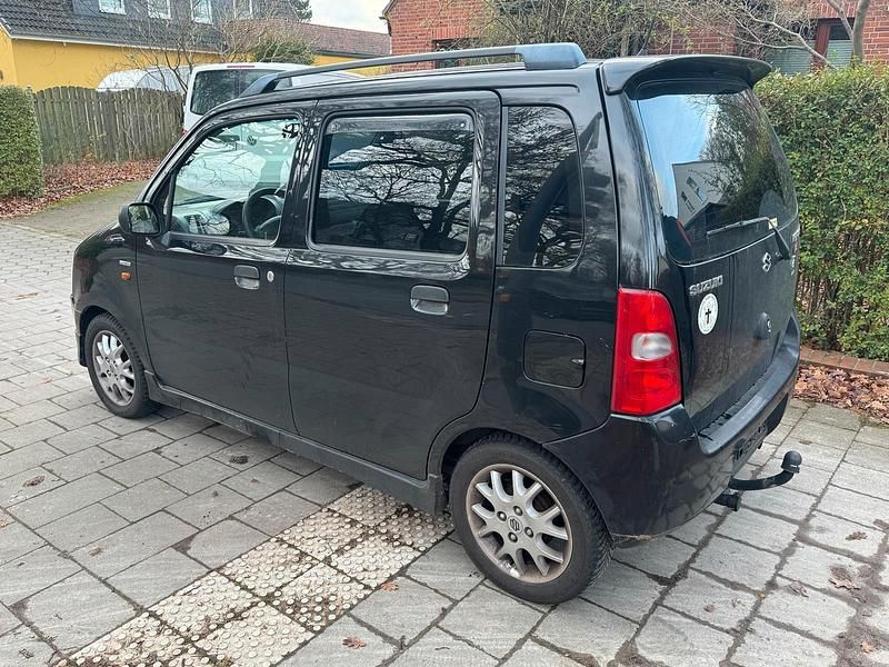 Gebraucht Suzuki Wagon R+ 76 PS (55 kW) 2002 Schwarz Van / Kleinbus