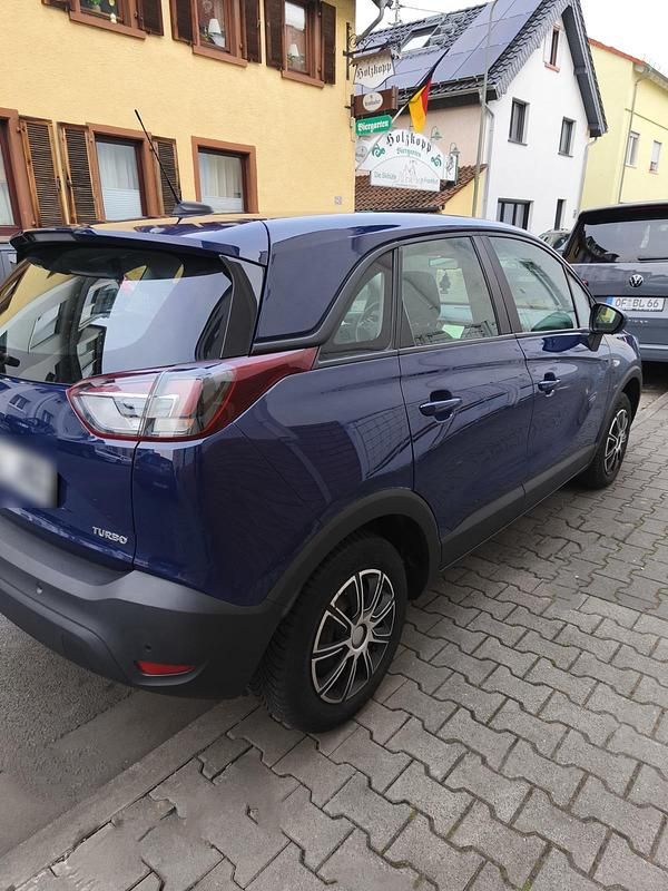 Gebraucht Opel Crossland X 110 PS (80 kW) 2017 Blau SUV