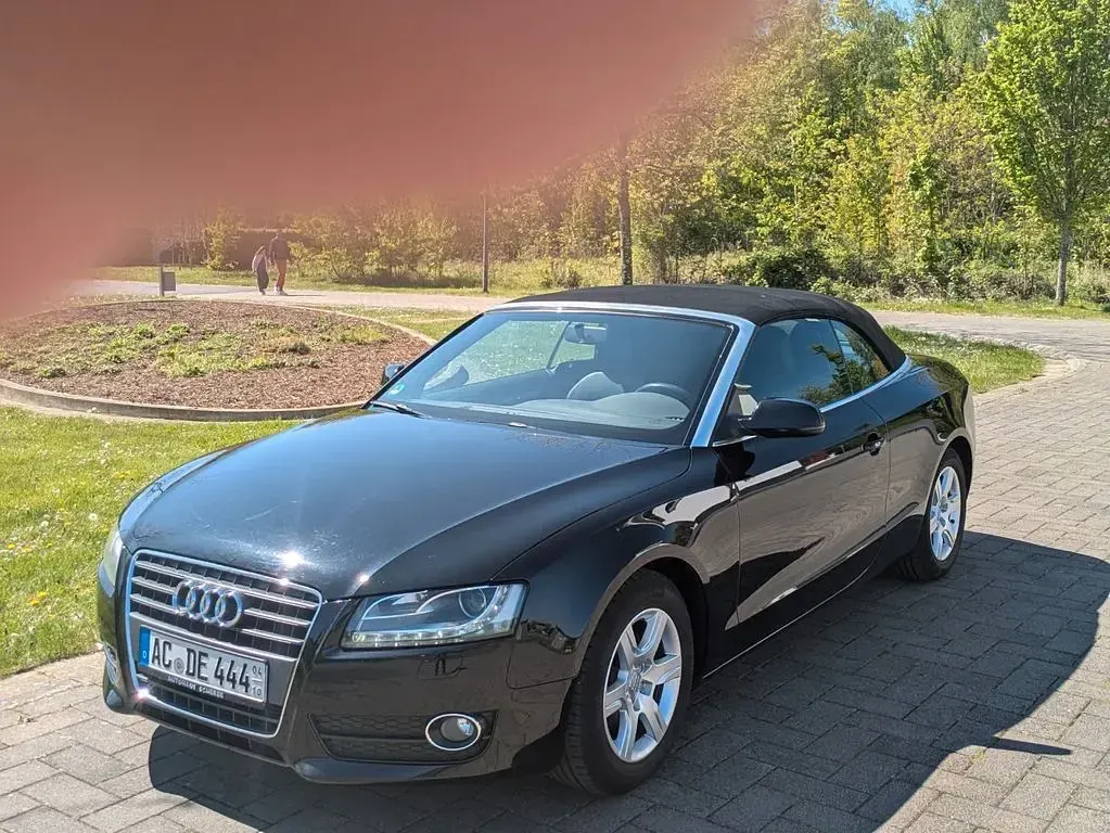 Gebraucht Audi Cabriolet 166 PS (122 kW) 2009 Schwarz Cabrio
