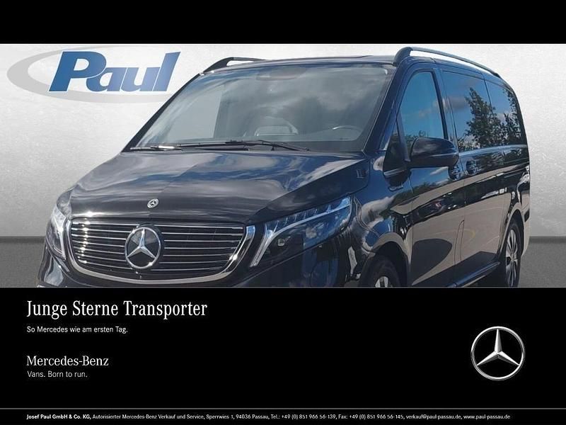 Schwarz obsidianschwarz metall Gebraucht 2021 Mercedes EQV300 Avantgarde Kombi | 41.900 € (Fairer Preis) - Bild 1/4