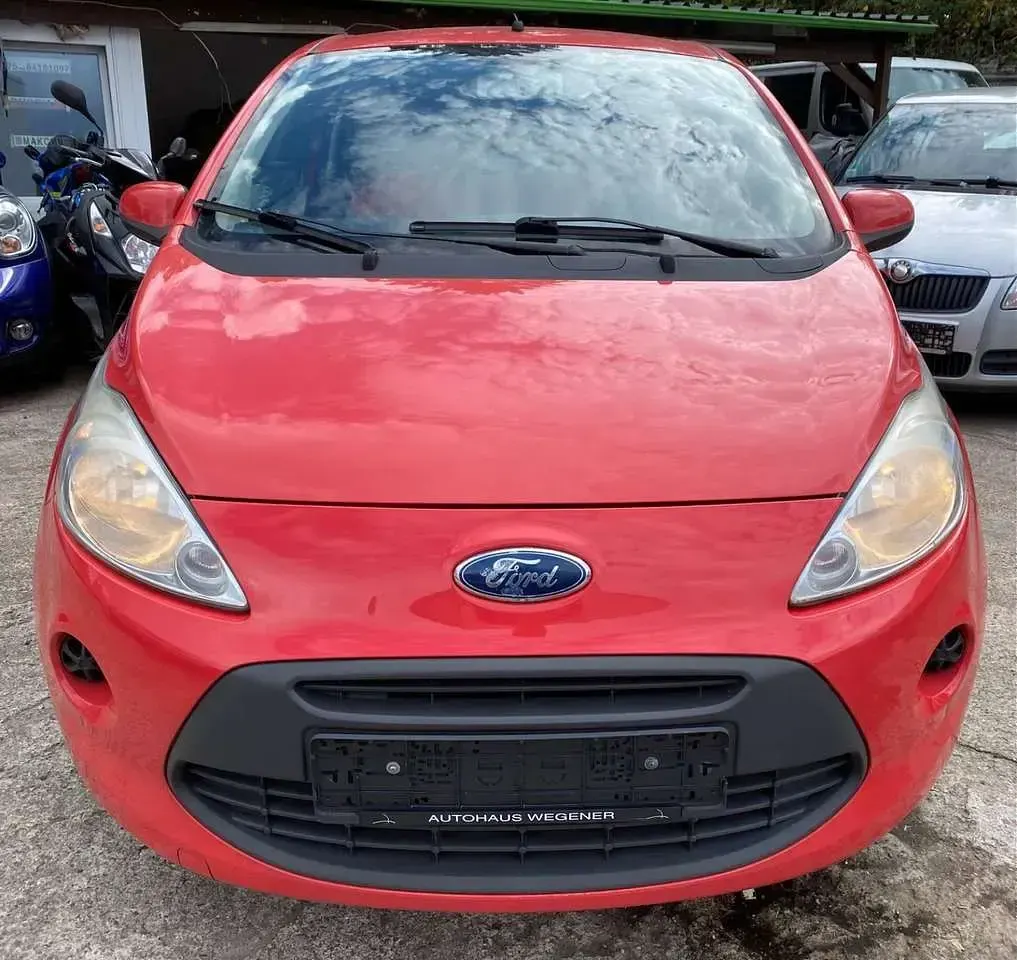 Gebraucht Ford Ka Trend 69 PS (50 kW) 2009 Bonbon rot Kleinwagen