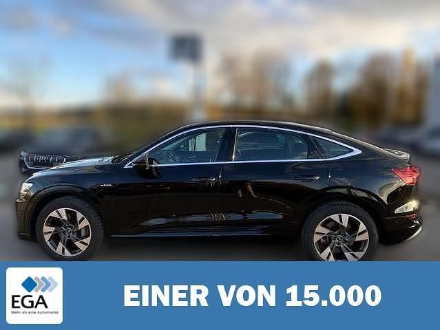 Schwarz Gebraucht 2022 Audi e-tron Sportback S-Line SUV | 30.910 € (Superpreis) - Bild 1/4