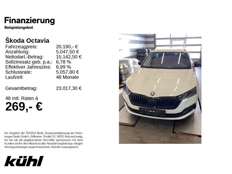 Gebraucht Skoda Octavia 204 PS (150 kW) 2021 Kombi