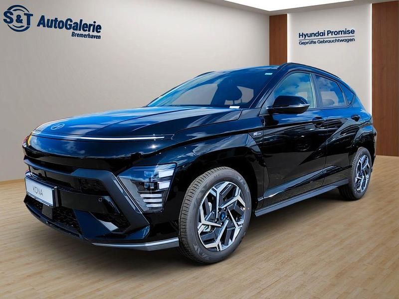 Schwarz Neu 2025 Hyundai Kona N Line SUV | 31.990 € (Etwas zu teuer) - Bild 1/4