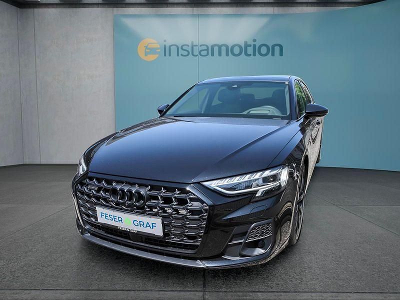 Schwarz Gebraucht 2023 Audi A8 S-Line Limousine | 67.999 € (Fairer Preis) - Bild 1/4