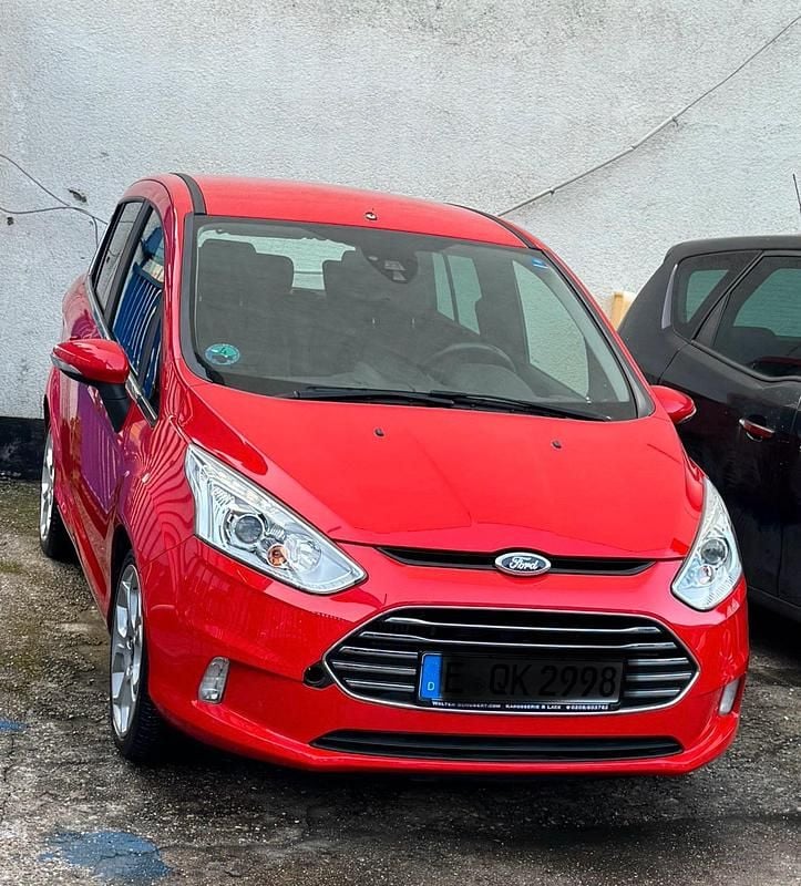 Rot Gebraucht 2014 Ford B-MAX Van / Kleinbus | 6.450 € (Superpreis) - Bild 1/4