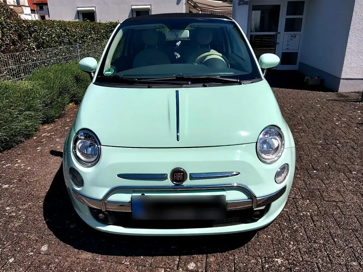 Gebraucht Fiat 500 2014 Grün Coupé