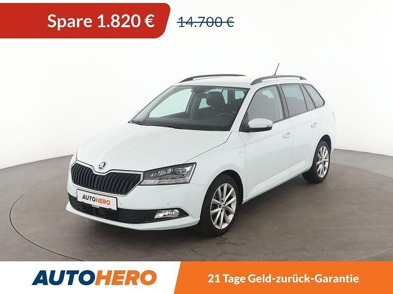 Weiß Gebraucht 2019 Skoda Fabia Soleil Kleinwagen | 12.880 € (Fairer Preis) - Bild 1/3