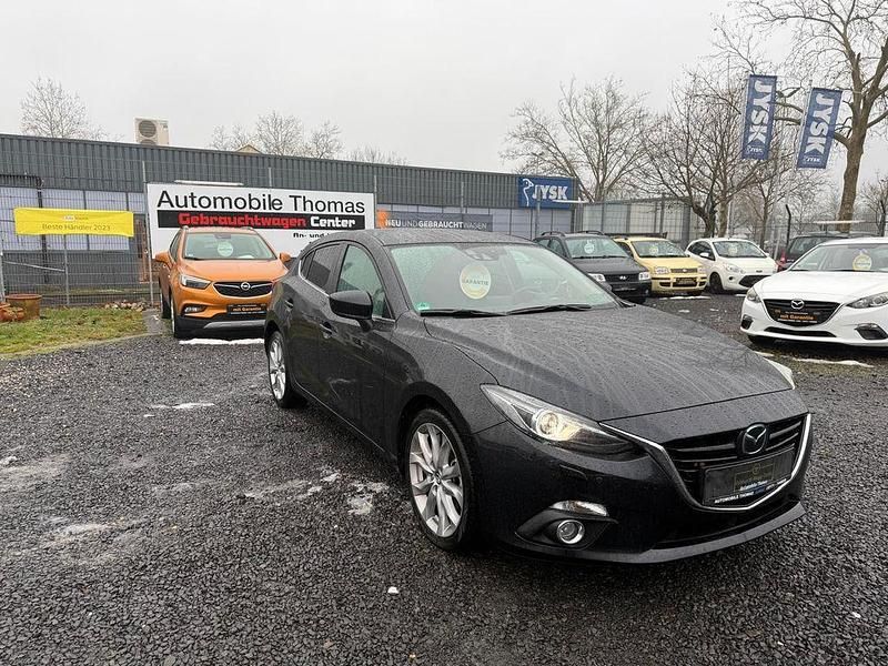 Gebraucht Mazda 3 Sports-Line 120 PS (88 kW) 2016 Schwarz Limousine