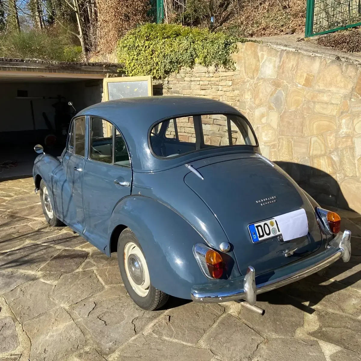 Occasion Morris Minor 45 ch (33 kW) 1967 Bleue Berline