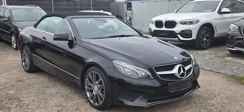 Schwarz Gebraucht 2015 Mercedes E200 Cabrio | 26.999 € (Teuer) - Bild 1/4