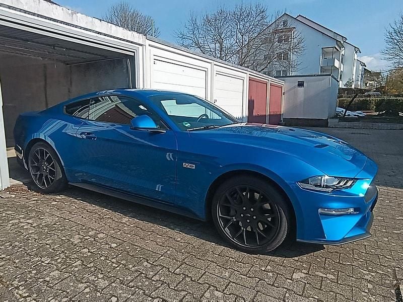 Second-hand Ford Mustang 290 CP (213 kW) 2019 Albastru Coupe