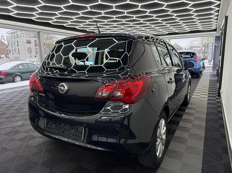 Gebraucht Opel Corsa Edition 69 PS (50 kW) 2015 Karbonschw graphitschw midnigh Limousine