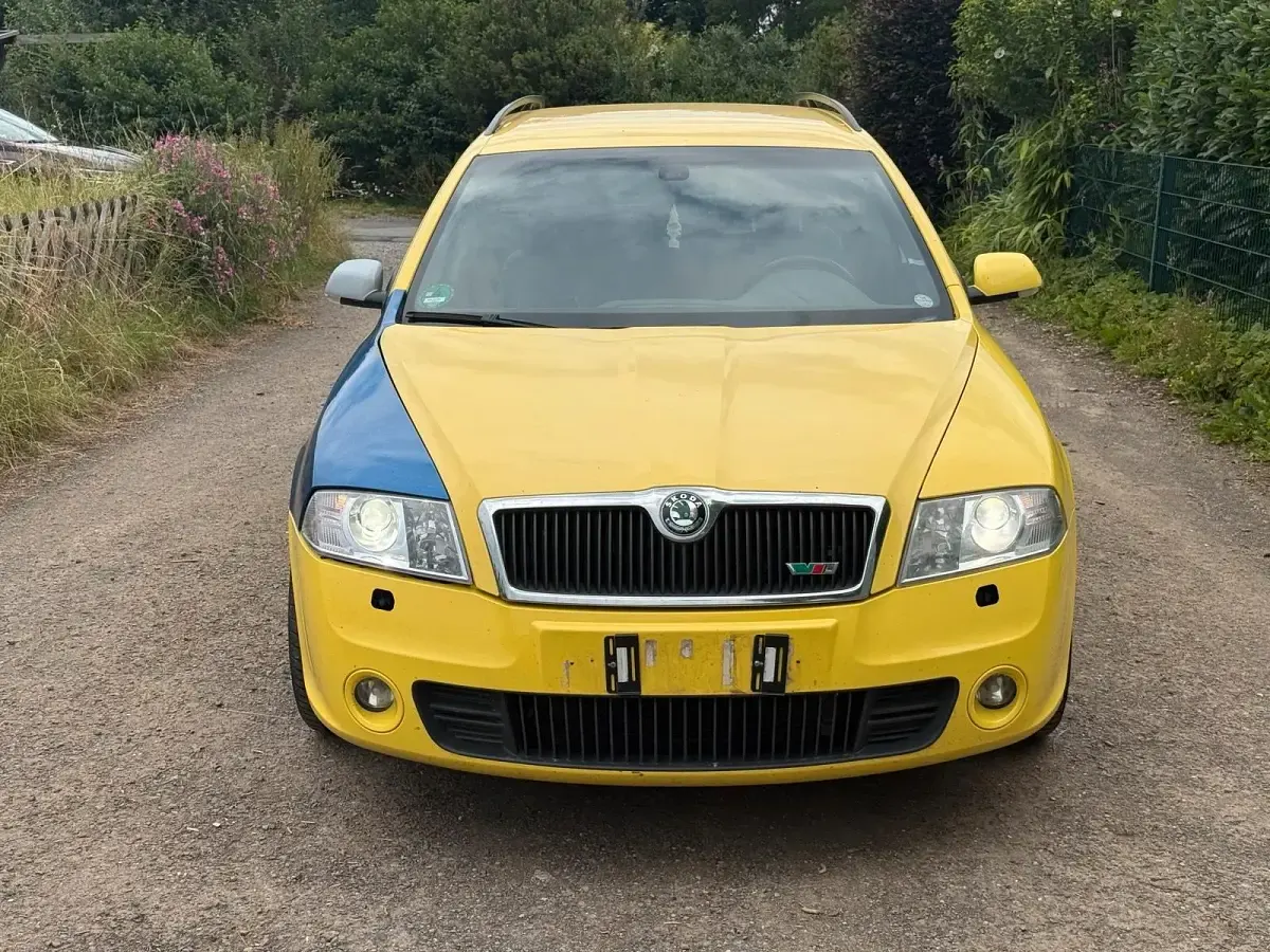 Gebraucht Skoda Octavia vRS 170 PS (125 kW) 2010 Gelb Kombi