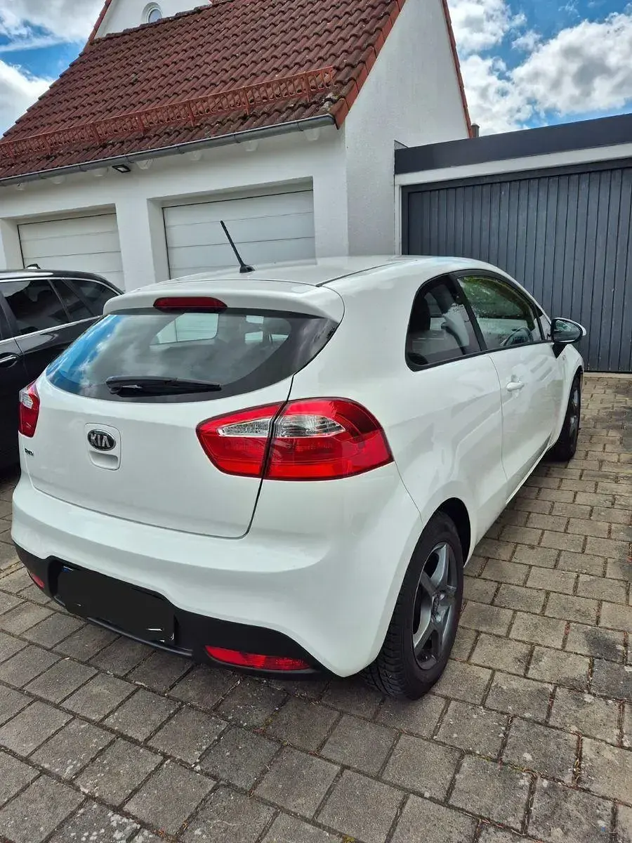 Gebraucht Kia Rio Edition 7 86 PS (63 kW) 2014 Weiß Kleinwagen