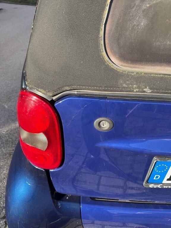 Gebraucht Smart ForTwo Cabrio 61 PS (44 kW) 2002 Blau Cabrio