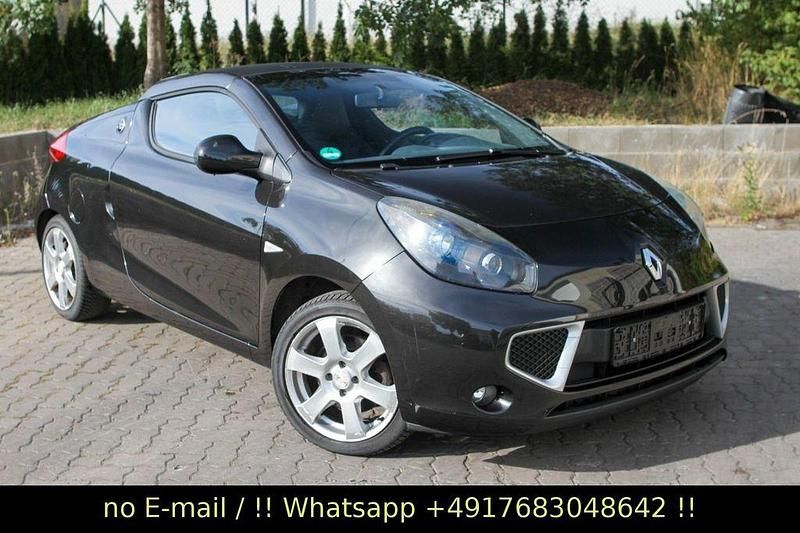 Gebraucht Renault Wind Dynamique 101 PS (74 kW) 2011 Schwarz Cabrio